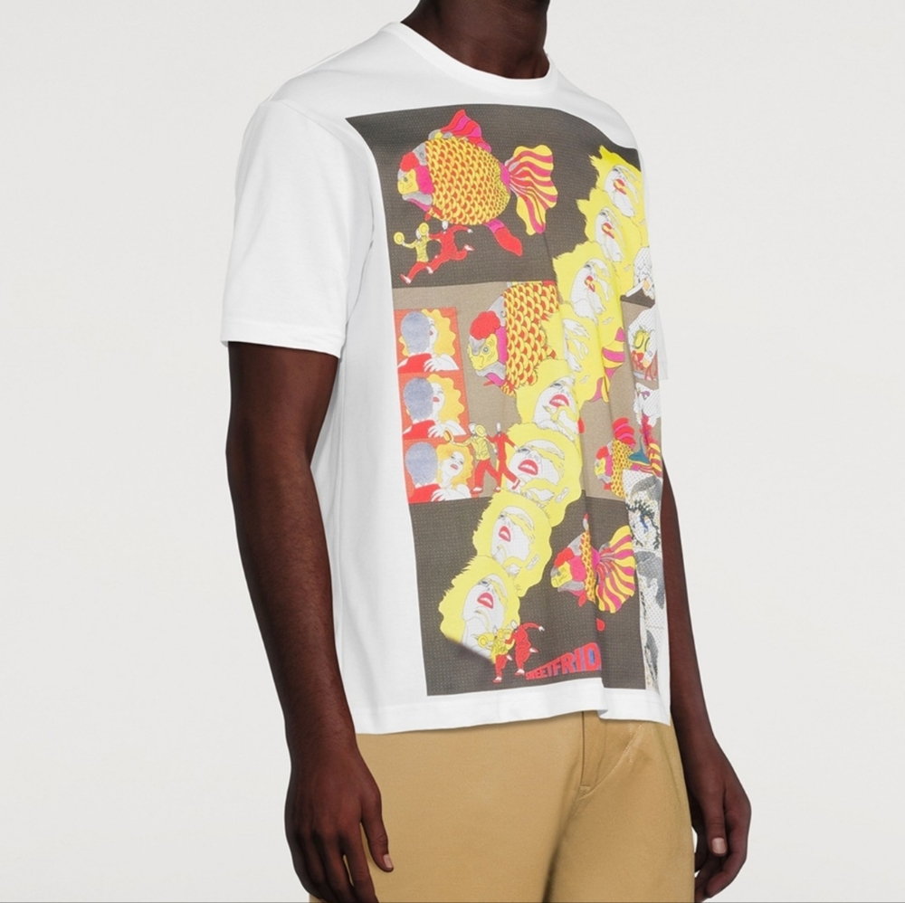 JUNYA WATANABE Cotton Print T-Shirt